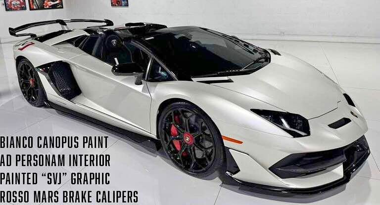 2020 Lamborghini Aventador SVJ Roadster