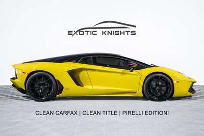 2016 Lamborghini Aventador LP700-4 Pirelli Edition