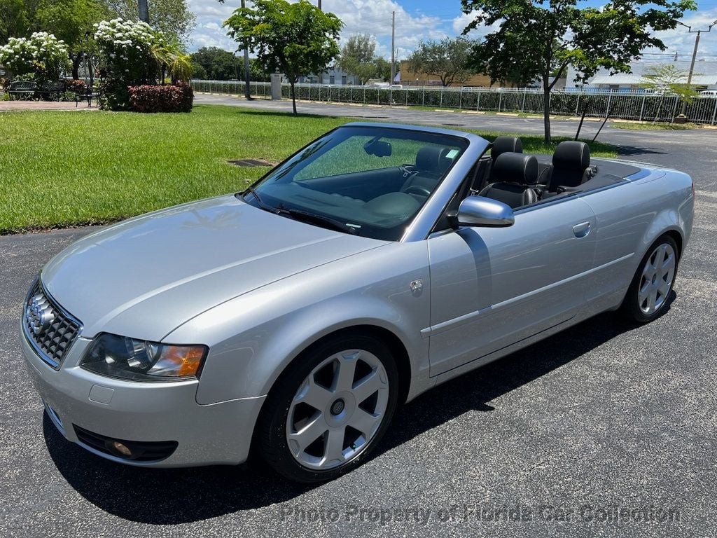 2004 Audi S4 Cabriolet Quattro Premium 4.2L V8