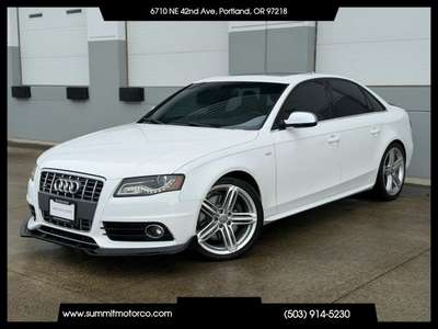 2011 Audi S4 Quattro Sedan 4D