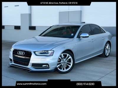 2013 Audi S4 Premium Plus Sedan 4D