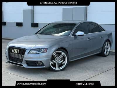 2011 Audi S4 Quattro Sedan 4D