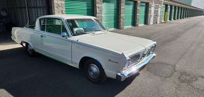 1966 Plymouth Barracuda Premium Pkg 225 Slant 6 Auto PS 2Dr...