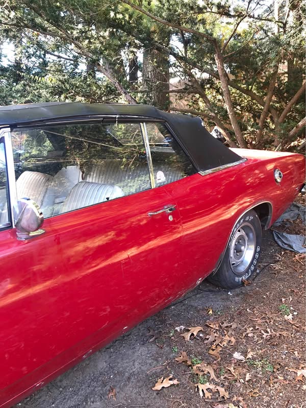 1969 Plymouth barracuda - Convertible