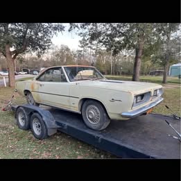 1967 Plymouth Barracuda Notchback