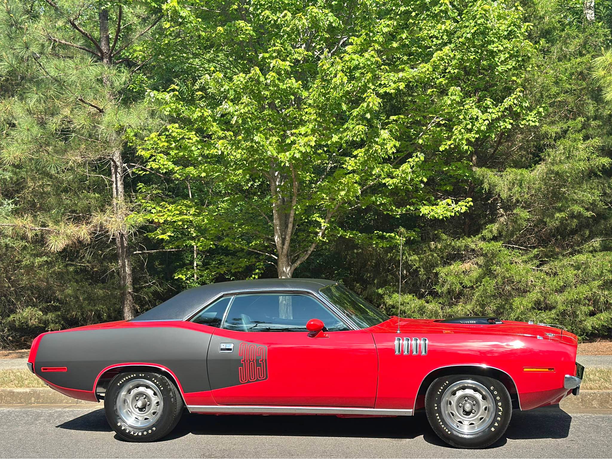 1971 Plymouth barracuda - Cuda 383 Shaker Hood