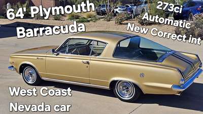 1964 Plymouth barracuda - Sport Coupe