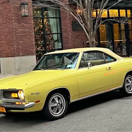1969 Plymouth barracuda - modtop