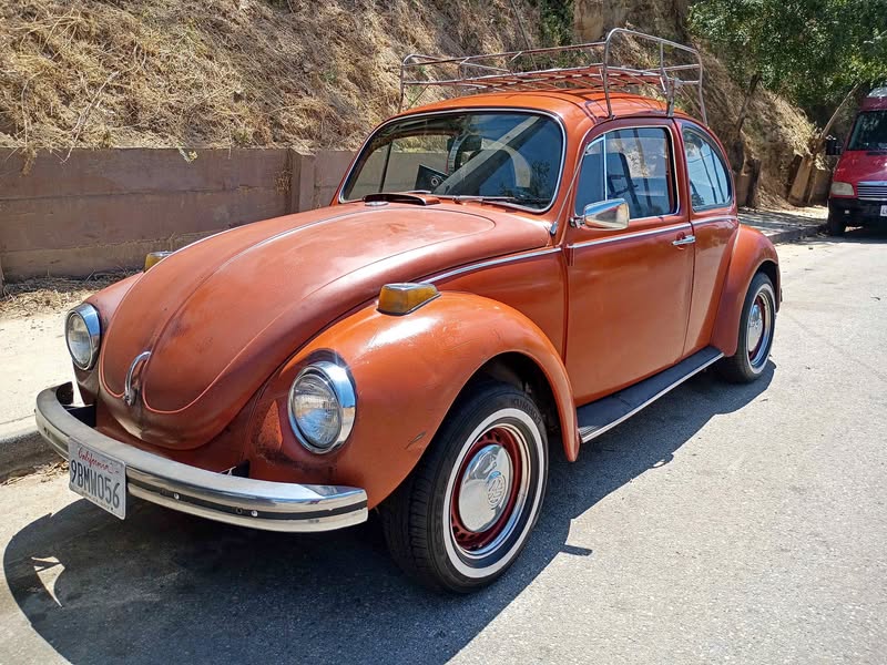 1971 Volkswagen Beetle - #PinkBeetle Hatchback 2D