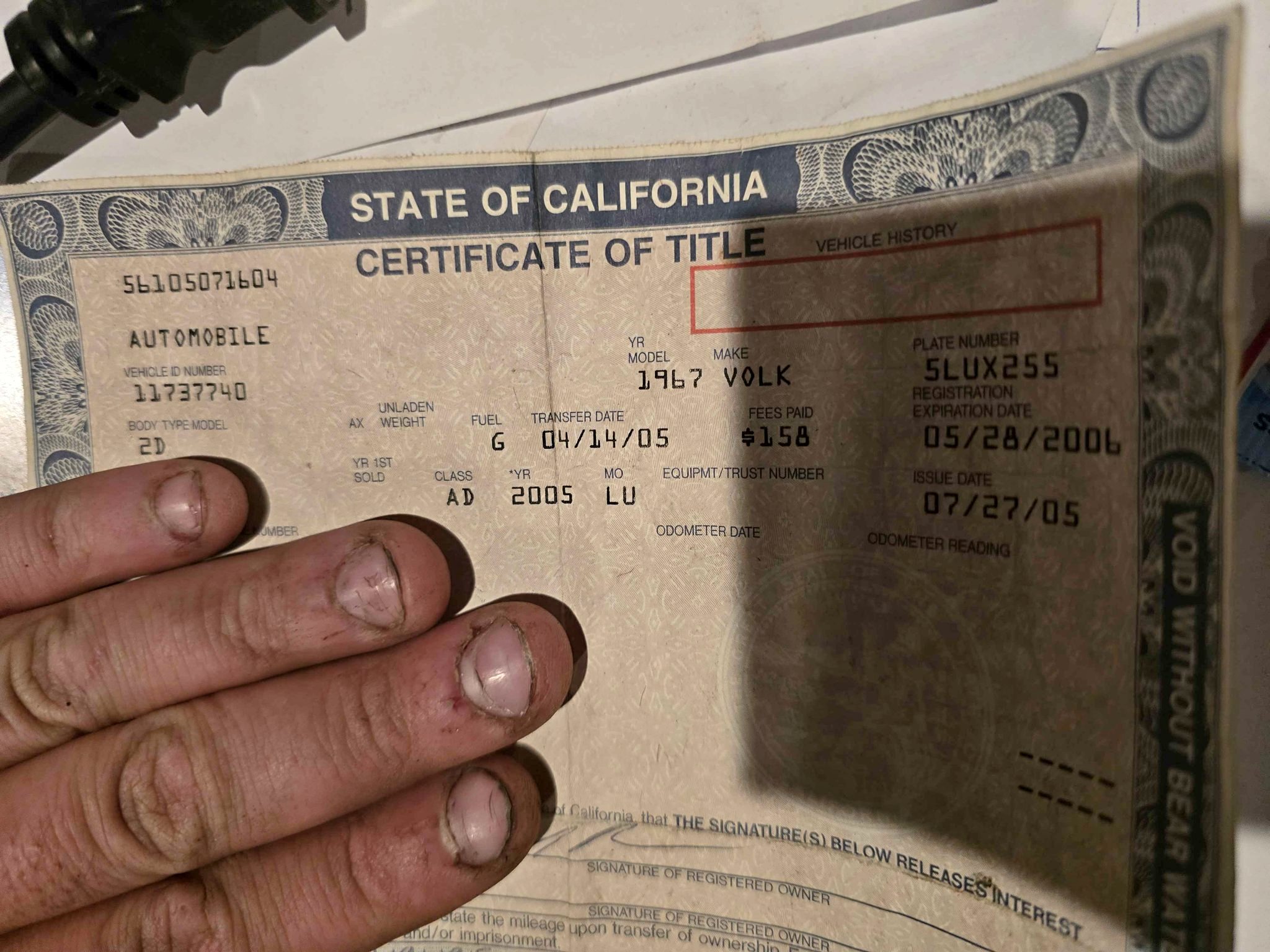 1967 Volkswagen Beetle - 1.8T Classic Hatchback 2D