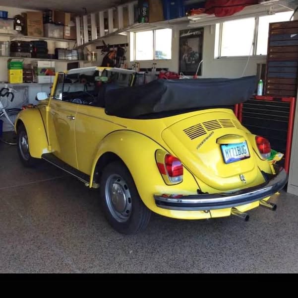 1971 Volkswagen Beetle - #PinkBeetle Convertible 2D