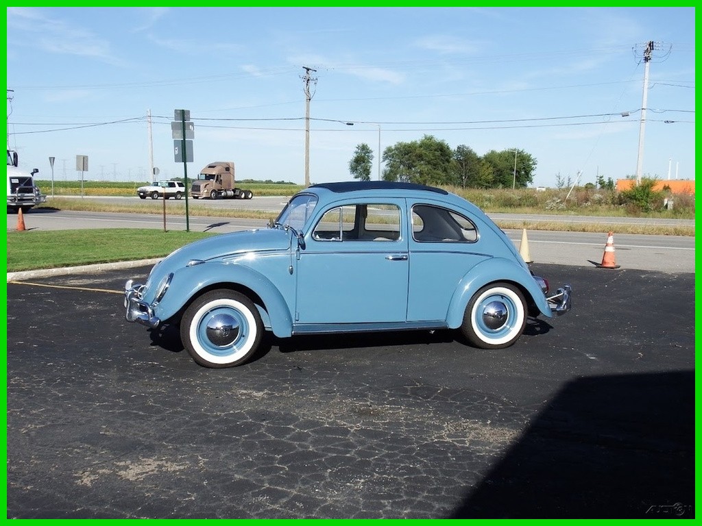 1963 Volkswagen Beetle - Classic Ragtop Stock #2224104