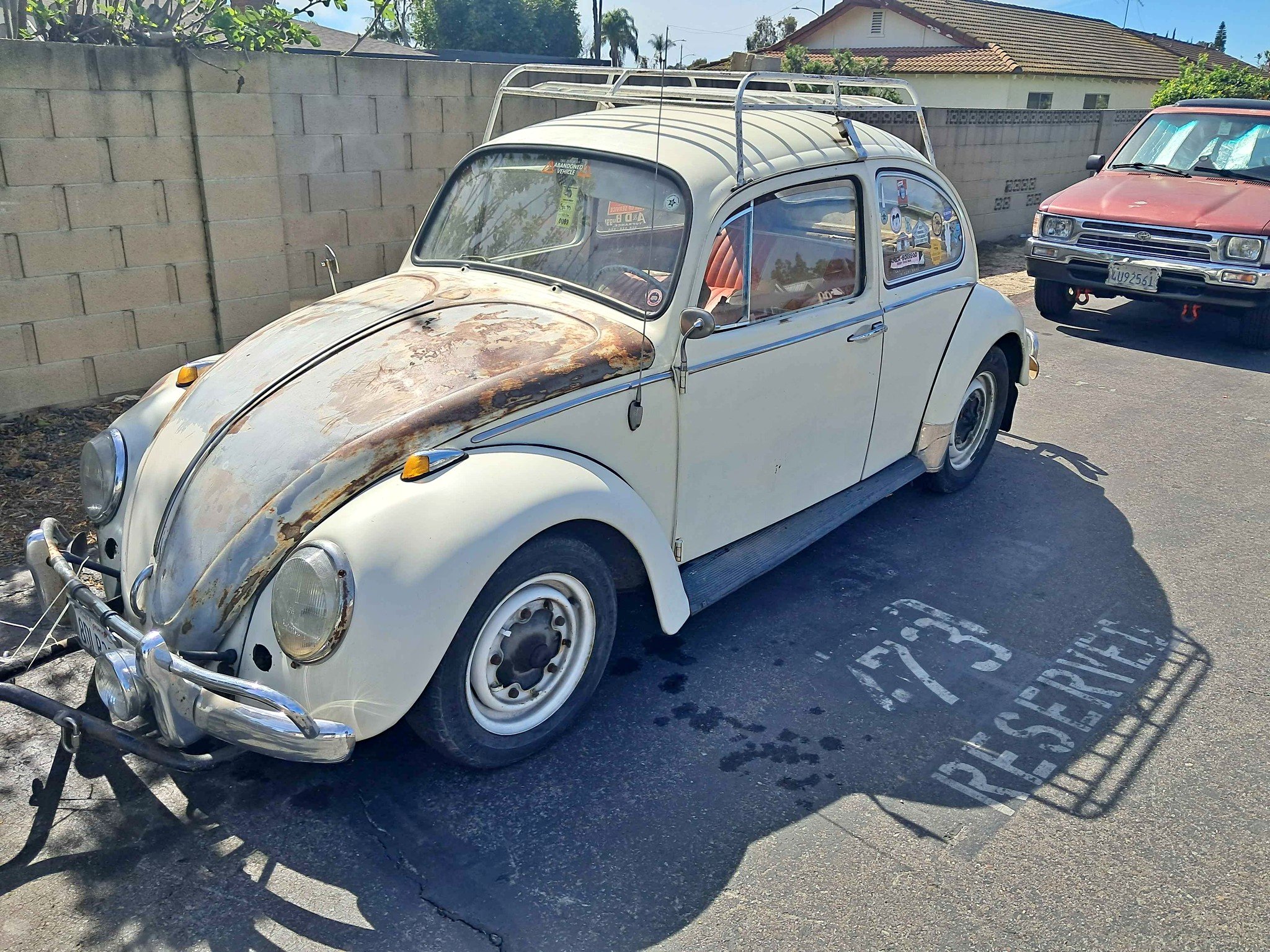 1965 Volkswagen Beetle - #PinkBeetle Hatchback 2D