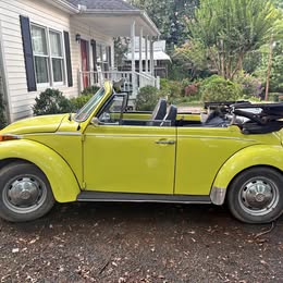 1973 Volkswagen beetle convertible