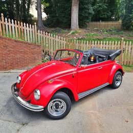 1969 Volkswagen beetle convertible