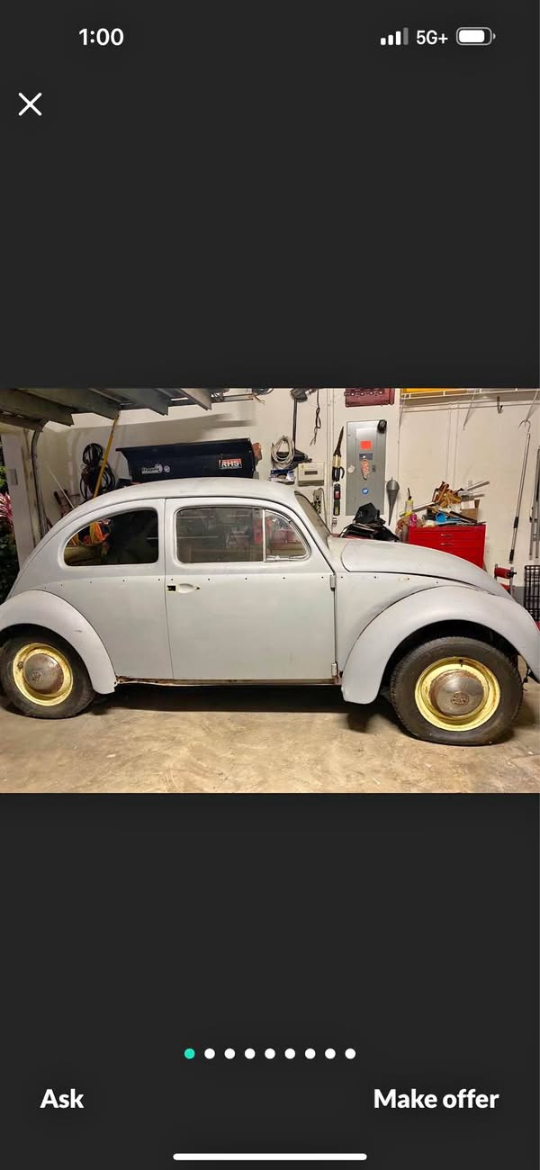 1961 Volkswagen Beetle