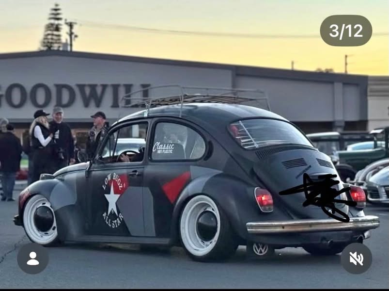 1971 Volkswagen Beetle - #PinkBeetle Hatchback 2D