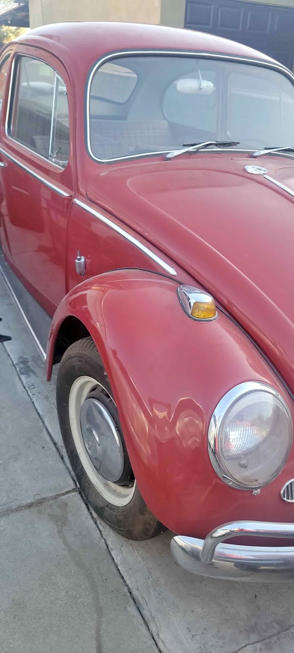 1966 Volkswagen Beetle - #PinkBeetle Hatchback 2D
