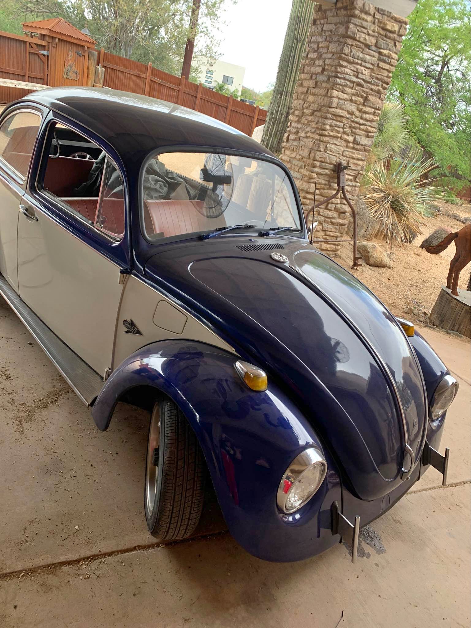 1969 Volkswagen Beetle - White