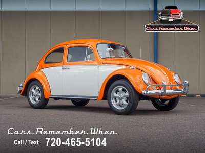 1963 Volkswagen Beetle Coupe New Two Tone Paint | Nice...