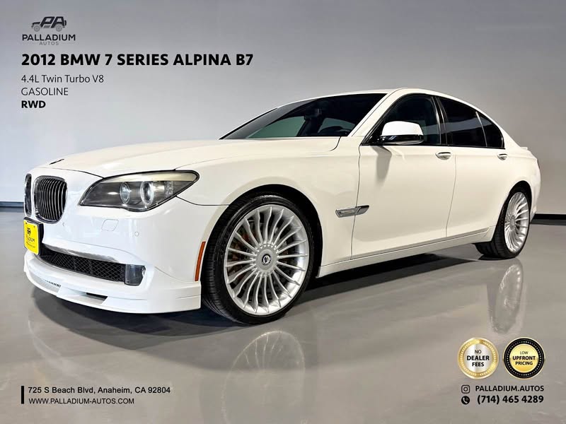 2012 BMW 7 Series Alpina B7 xDrive Sedan 4D