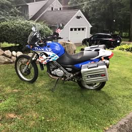2003 BMW F650GS Dakar Motorcycle