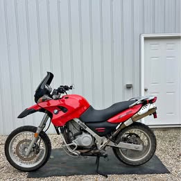 BMW 2001 F650GS motorcycle