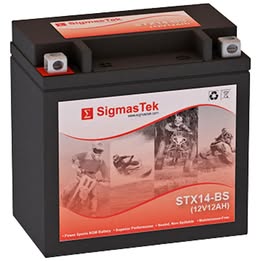 Sigmastek Stx14-bs Sla Replacement Battery Compatible W\/ Bmw R1250gs, 2019-2020