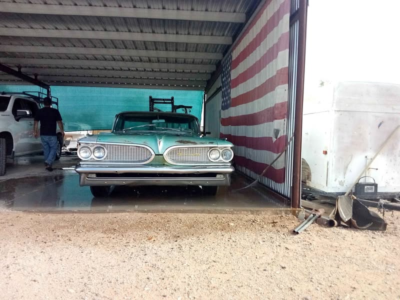 1959 Pontiac Bonneville - Vista 4 Door Flat top