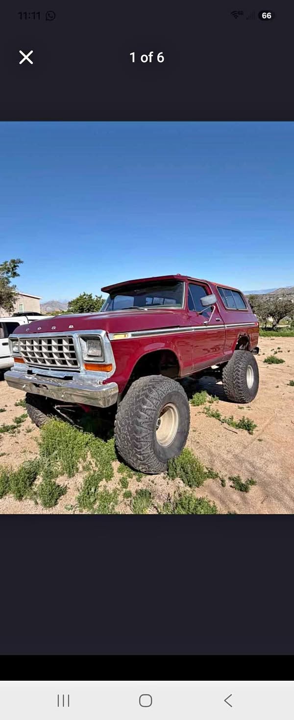 1979 Ford Bronco - Sport Utility 2D