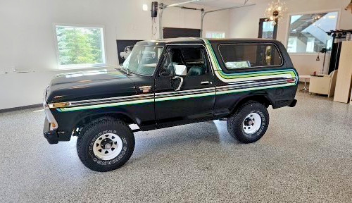 1978 Ford Bronco Ranger XLT, Freewheeling package