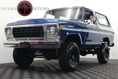 1978 Ford Bronco Ranger Fuel Injected V8 4x4 Auto!
