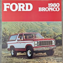 1983 Ford Bronco - Sport Utility 4D