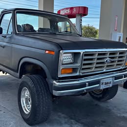 1981 Ford Bronco Explorer XLT