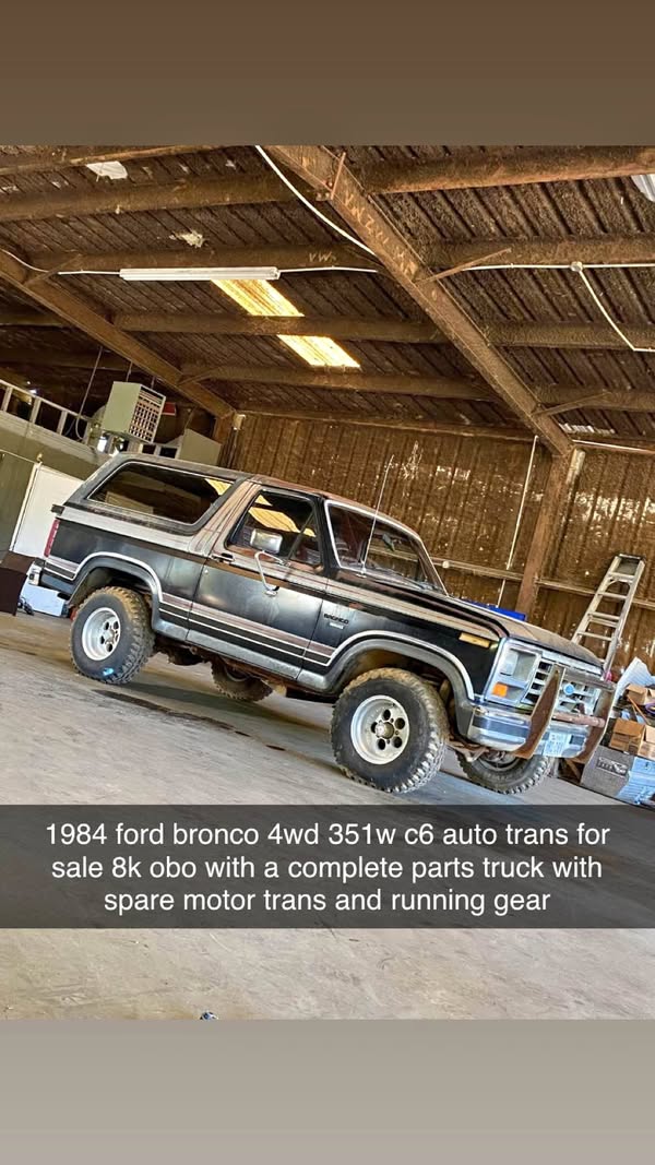 1984 Ford Bronco - Sport Utility 2D
