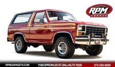 1981 Ford Bronco 302ci V8 Recently Restored Truck