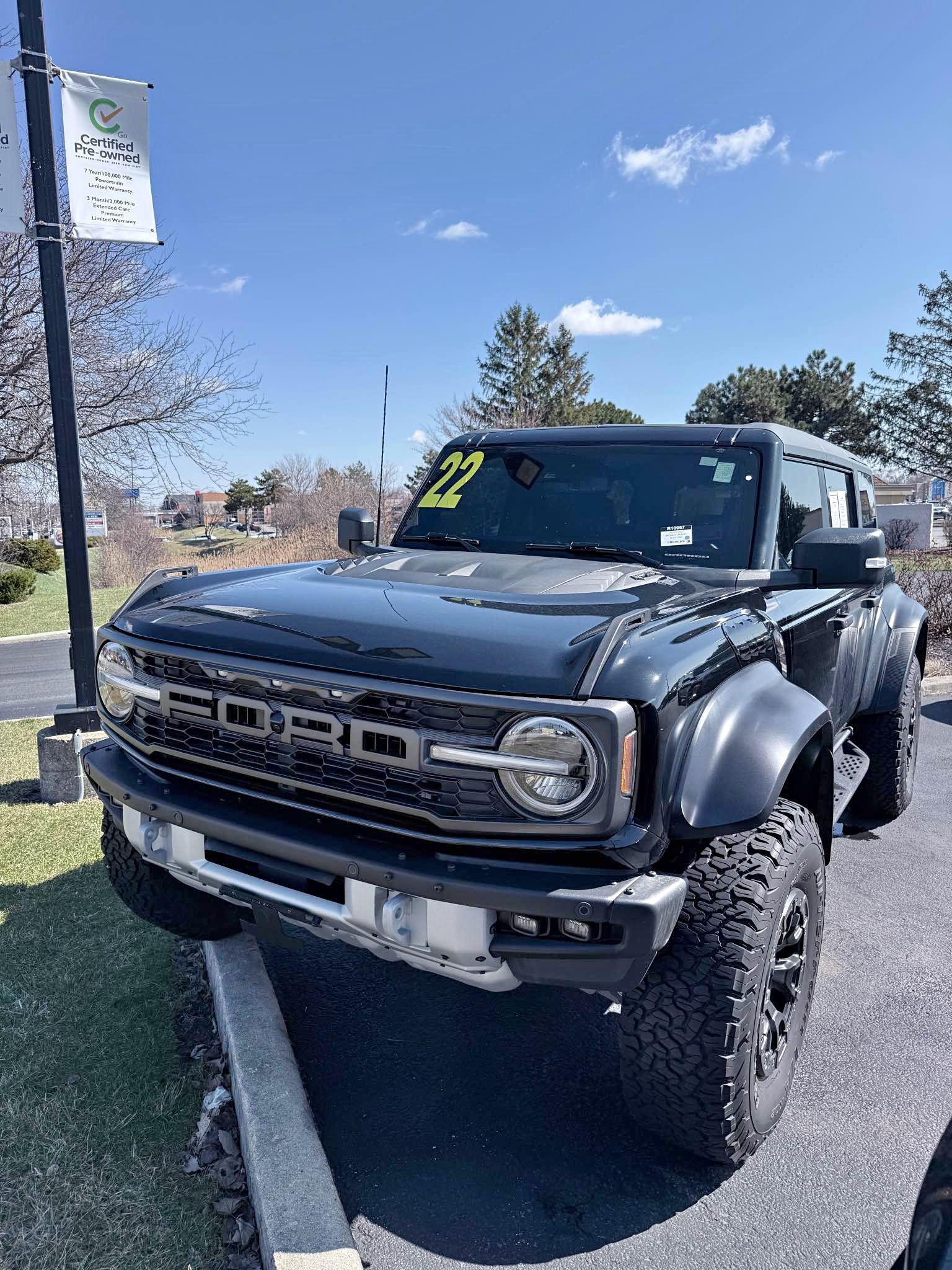 2022 Ford Bronco - RAPTOR