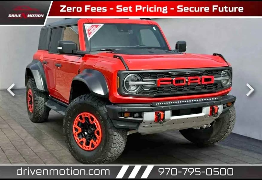2023 Ford Bronco - Raptor sport