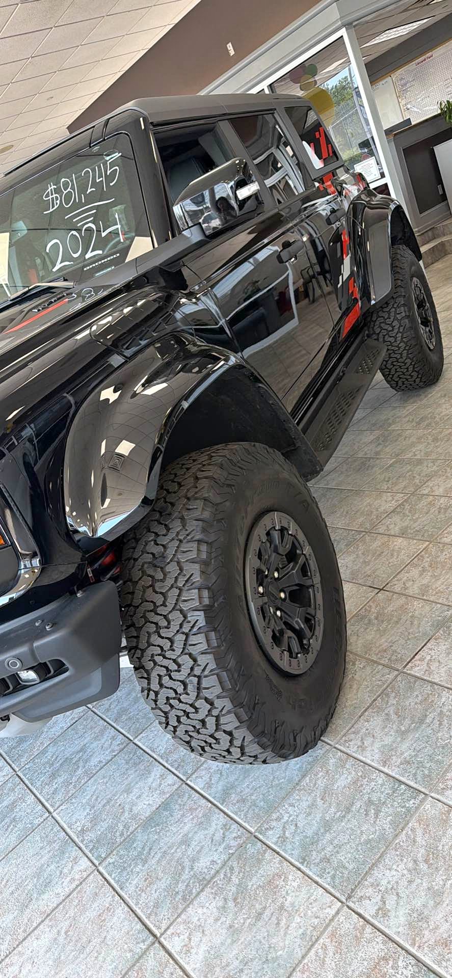 2024 Ford Bronco - Raptor Sport Utility 4D