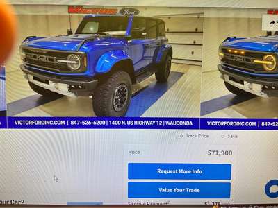 2024 Ford Bronco - Raptor Sport Utility 4D
