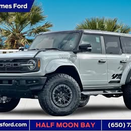 2026 Ford Bronco Raptor Avalanche Black \/ Carbon Appearance Package Leather