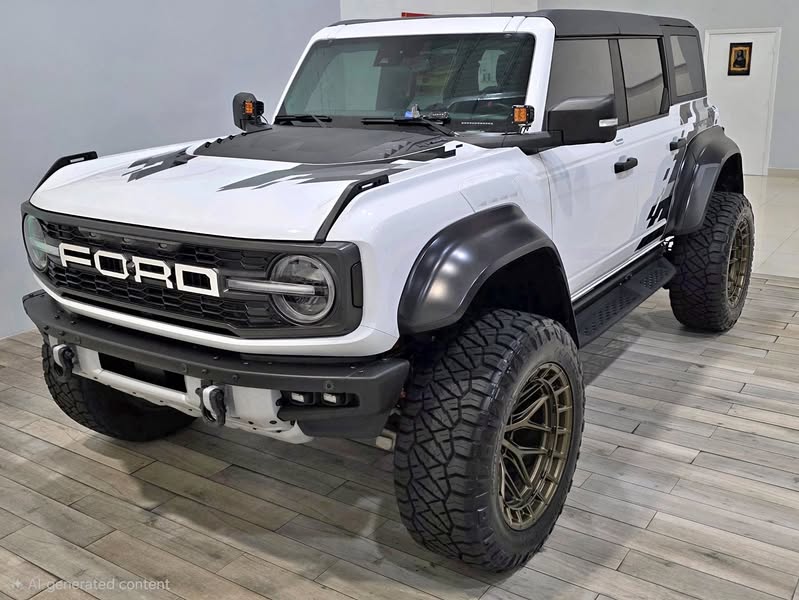 2023 Ford bronco raptor advanced 4x4