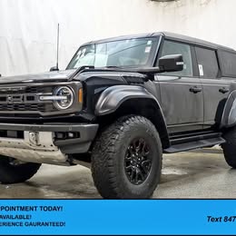 2022 Ford Bronco Raptor Sport Utility 4D