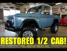 1967 Ford Bronco RESTORED - 1/2 CAB - 4X4 - 302 V8 - SOUTHERN SUV!