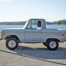 1971 Ford bronco half cab