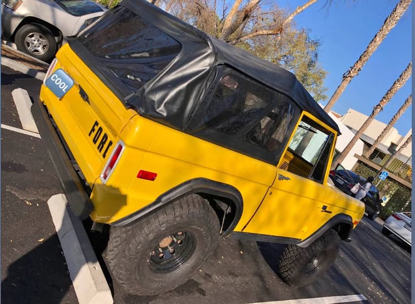 1973 FORD BRONCO 302 V8 C4 Automatic transmission