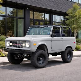 1976 Ford Bronco 4x4 Restored Blueprint 302 V8
