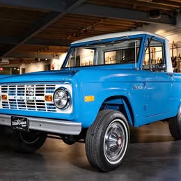 1969 Ford Bronco Half Cab
