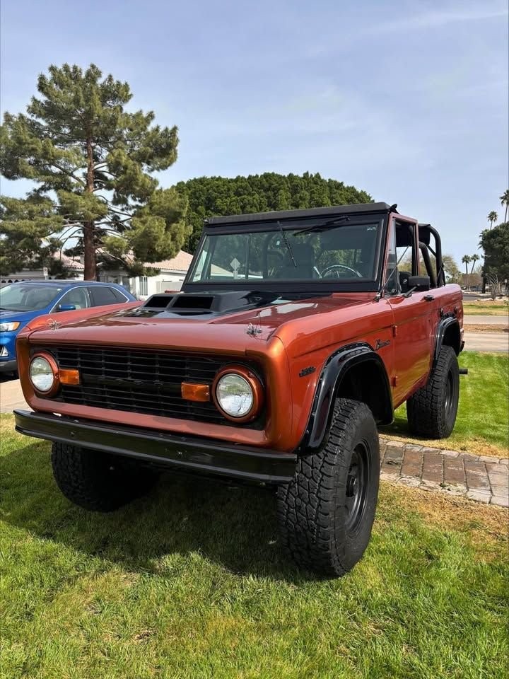 1969 Ford Bronco Rebuilt C4 Auto, Sniper EFI, Corbeau Seats