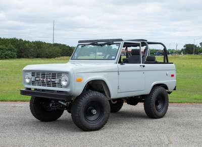 1976 Ford Bronco 4x4, Blueprint, Turn-Key